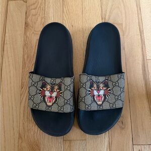 Gucci Angry Cat Slides